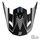 Helmet peak SHOT LITE GLORY A04-21OA-B01-P01 black pearly