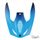 Helmet peak SHOT FURIOUS KID STREAM A04-21OC-BK3-P01 blue glossy