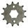 Verižni set D.I.D Chain - Srebrna chain 428 VX, X-ring (X, NX, QX, XS), CHK front sprocket SUPERSPROX, CHK rear sprocket JT za DAELIM VL 125 Daystar (Classic) 2000-2007