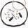 Univerzalni set za zajlo za plin (gas zajla) Venhill U01-4-100-BK 6mm OUTER (1.35m) Črn