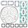 Top End Gasket Kit WINDEROSA TEGS 710198