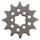 Verižni set EK - Srebrna chain 520 DEX, X-ring (X, NX, QX, XS), CHK front sprocket SUPERSPROX, CHK rear sprocket JT za KAWASAKI KX 125 1999
