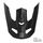 Helmet peak SHOT SPEED HEAVY A04-21OB-A01-P01 black glossy