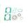 TOPEND set tesnil za motor ATHENA P400220600128