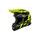Motocross Helmet CASSIDA CROSS CUP TWO yellow fluo/ black/ grey XS