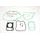 Celoten set tesnil za motor ATHENA P400210850213