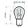Lamp RMS 246510371 12V 21/5W, BAY15D rdeč
