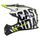 Motocross Helmet CASSIDA CROSS CUP SONIC black /white /fluo yellow L