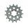 Verižni set D.I.D Chain - Srebrna chain 428 VX, X-ring (X, NX, QX, XS), CHK front sprocket SUPERSPROX, CHK rear sprocket SUPERSPROX za HONDA CBR 125 R 2004-2010