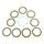 Friction plates kit with clutch cover gasket ATHENA P40230105