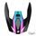 Helmet peak SHOT FURIOUS KID ROCKET A04-21OC-DK2-P01 pink glossy