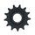 Verižni set EK - Zlat chain 520 RRSM, Non-sealed, CHK front sprocket SUPERSPROX, CHK rear sprocket SUPERSPROX za HONDA CRF 250 R 2019-2021