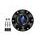Tank filler cap ACCOSSATO FC101 for Aprilia motorbikes with quick release machined from billet aluminium Rdeč