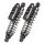 Rear twinshock BITUBO adjustable: spring preload, rebound, compression, Piggyback tank CHROME EDITION