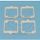 Float chamber gasket TOURMAX set of 4