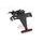 Adjustable license support PUIG 22771N črna