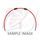 Set prednjih zavornih cevi Venhill POWERHOSEPLUS BMW-8005F-RD (1 cev v kompletu) Red hoses, chromed fittings