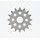 Verižni set EK - Srebrna chain 428 DEH, Non-sealed, CHK front sprocket SUPERSPROX, CHK rear sprocket JT za KAWASAKI Ninja 125 2019-2023