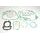 Celoten set tesnil za motor ATHENA P400210850214