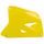 Radiator scoops POLISPORT 8410700001 (par) yellow RM 01