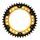 Rear sprocket SUPERSPROX STEALTH RST-1306:42-GLD zlata 42T, 530