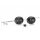 Axle sliders PUIG PHB19 23012N črna without color caps, rear