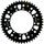 Rear sprocket SUPERSPROX STEALTH RST-460:48-BLK črna 48T, 520