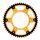 Rear sprocket SUPERSPROX STEALTH RST-990:52-GLD zlata 52T, 520