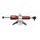 Steering damper kit BITUBO for original mounting with red shock absorber