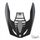 Helmet peak SHOT FURIOUS STADIUM A04-21OC-A01-P01 black matt