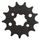 Verižni set EK - Srebrna chain 428 SHDR, Non-sealed, CHK front sprocket SUPERSPROX, CHK rear sprocket SUPERSPROX za YAMAHA TT-R 125 2002-2025