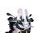 Windscreen PUIG TOURING 6484W prozorna