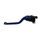 Clutch Lever ACCOSSATO fixed CNC-worked aluminium, blue