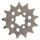 Verižni set EK - Srebrna chain 520 MRD, Non-sealed, CHK front sprocket SUPERSPROX, CHK rear sprocket SUPERSPROX za KAWASAKI KX 125 2003
