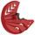 Disc & bottom fork protector POLISPORT 8155100003 red cr04/black