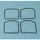 Float chamber gasket TOURMAX set of 4