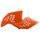 Radiator scoops POLISPORT 8428200002 (par) orange KTM