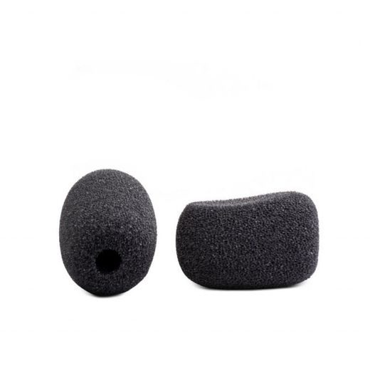 BLACK SPONGE SPARE PART INTERCOM MICROPHONE MIDLAND C1431 2 KOSA FOR BOOM MIKE-BT/BTX/BTPRO LINE