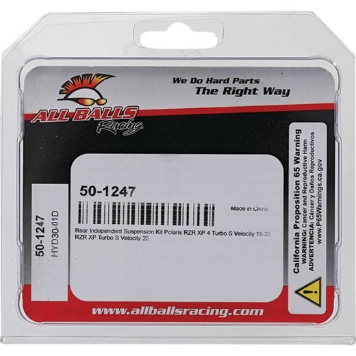 REAR INDEPENDENT SUSPENSION KIT ALL BALLS RACING RIS50-1247