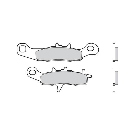 ZAVORNE OBLOGE BREMBO 07KA22SD
