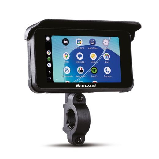 BIKEPLAY GUARDIAN - TFT DISPLAY WITH DASHCAM MIDLAND C1636