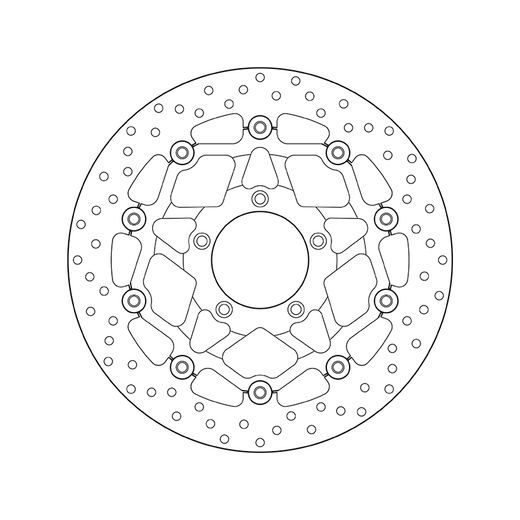 ZAVORNI DISK BREMBO 78B40889 FLOATING