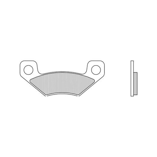 ZAVORNE OBLOGE BREMBO 07GR25SD