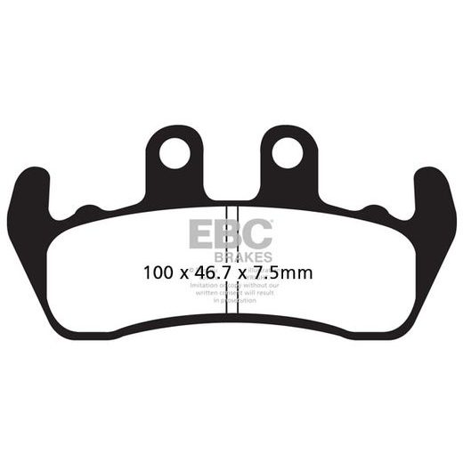 ZAVORNE OBLOGE EBC FA166