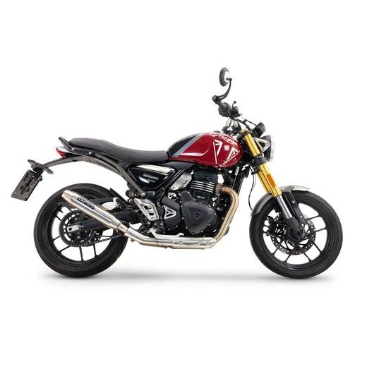SLIP-ON EXHAUST GPR DEEPTONE INOX E5.T.101.1.DE BRUSHED STAINLESS STEEL