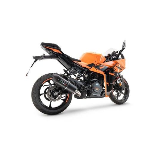 SLIP-ON EXHAUST GPR FURORE EVO4 NERO KT.209.1.FNE5 MATTE BLACK INCLUDING REMOVABLE DB KILLER AND LINK PIPE