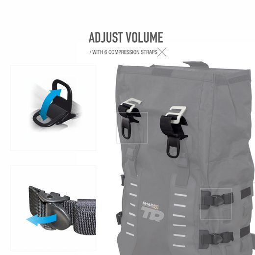 SADDLEBAG SHAD TR40 X0TR402 ADVENTURE TERRA