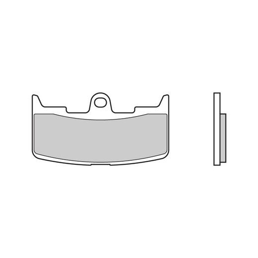 ZAVORNE OBLOGE BREMBO 07GR68SA