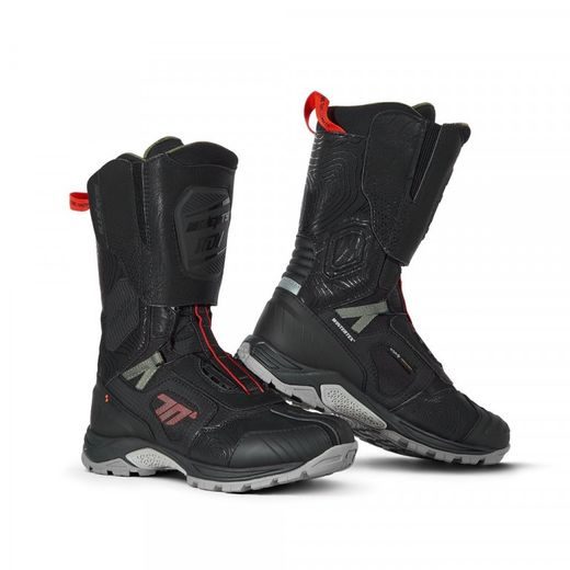 BOOTS HIGH SEVENTY DEGREES 70° SD-BA6 STELVIO BLACK / RED / GREEN T45
