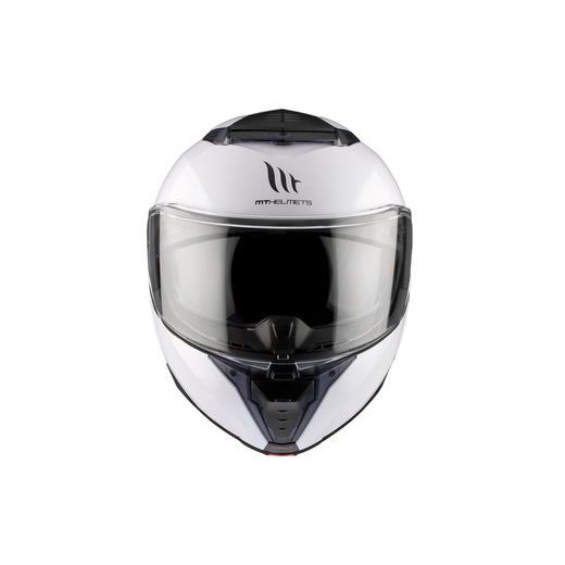 HELMET MT HELMETS ATOM 2 SV SOLID A0 GLOSS WHITE XXL